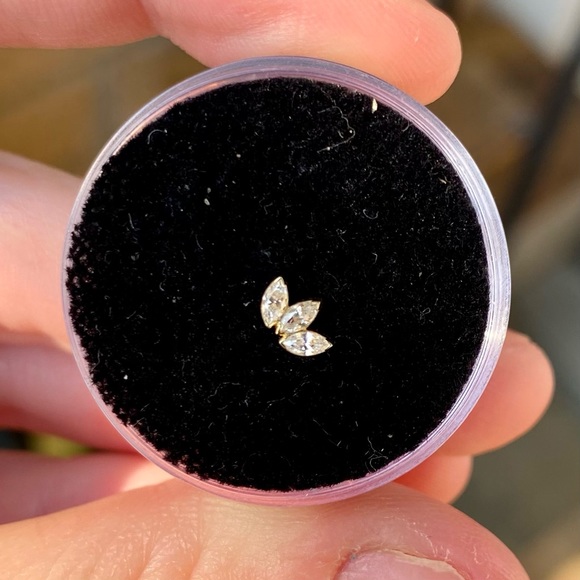 Anatometal Marquise Fan Threadless-end - Picture 4 of 11